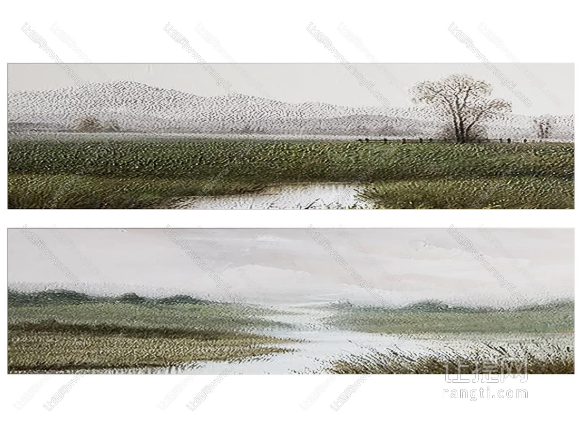 侘寂风装饰画