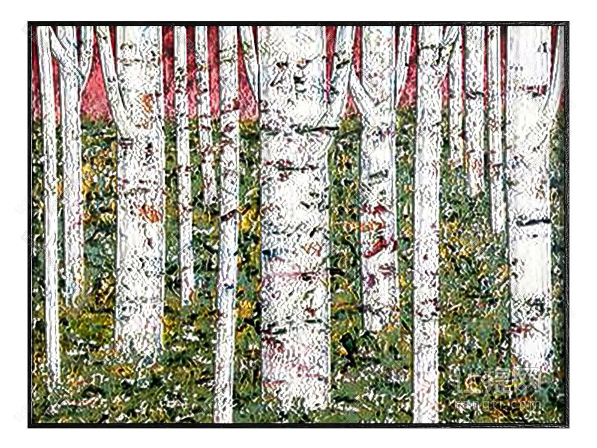 侘寂风装饰画 抽象画