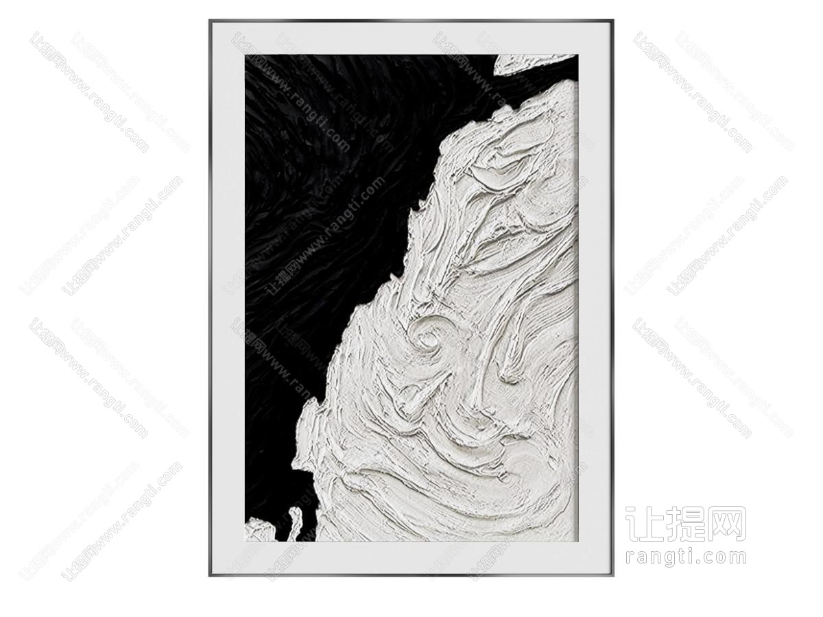 装饰画 肌理画