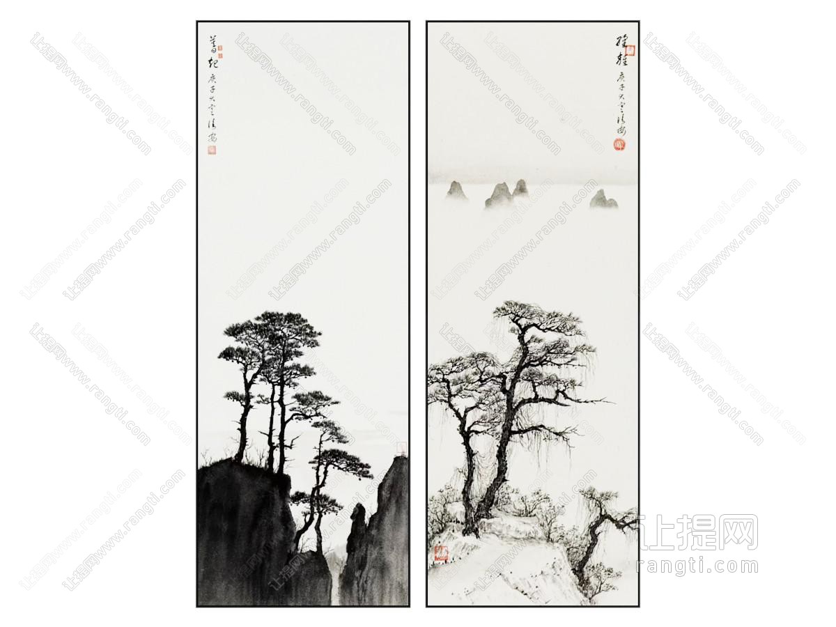 新中式装饰画 挂画
