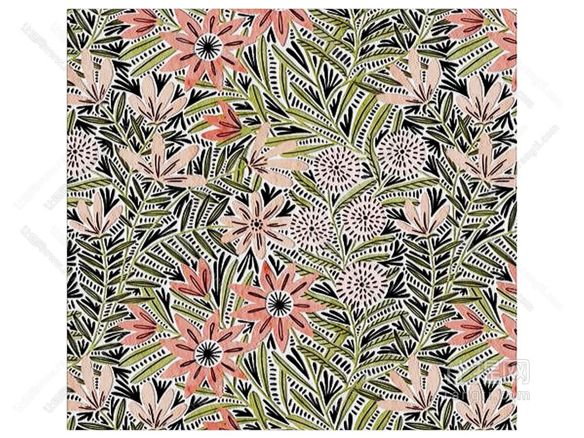 法式花卉画 装饰画