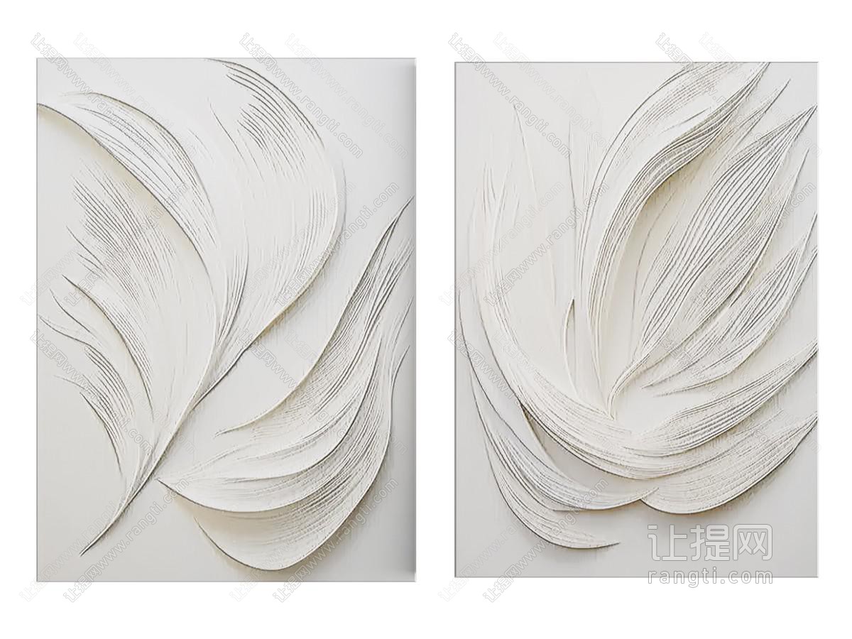 装饰画 肌理画 艺术画