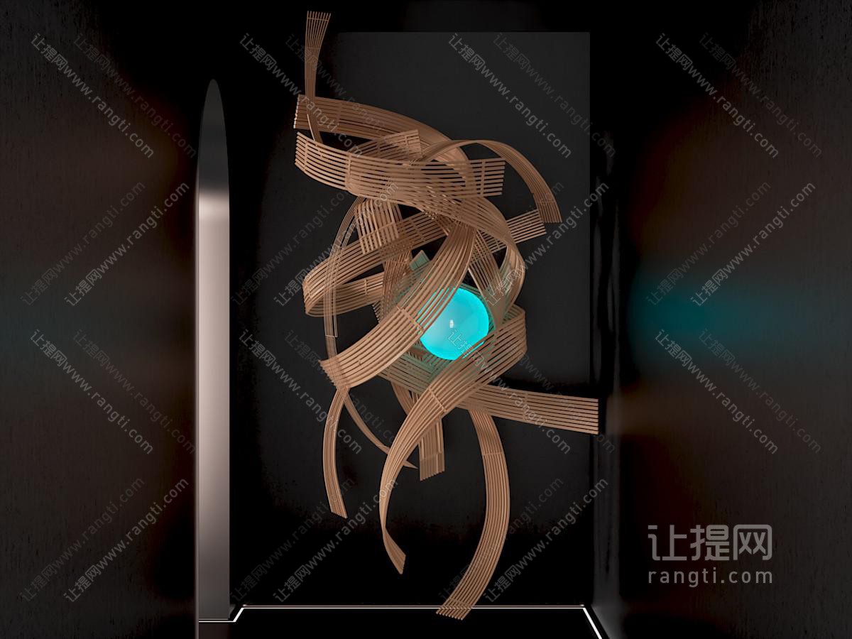 编制雕塑装置