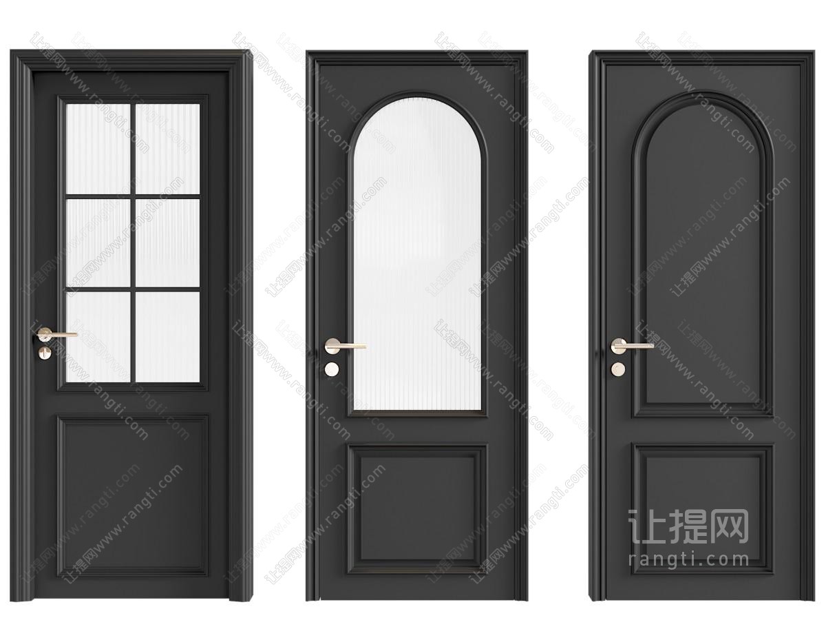 法式单开门