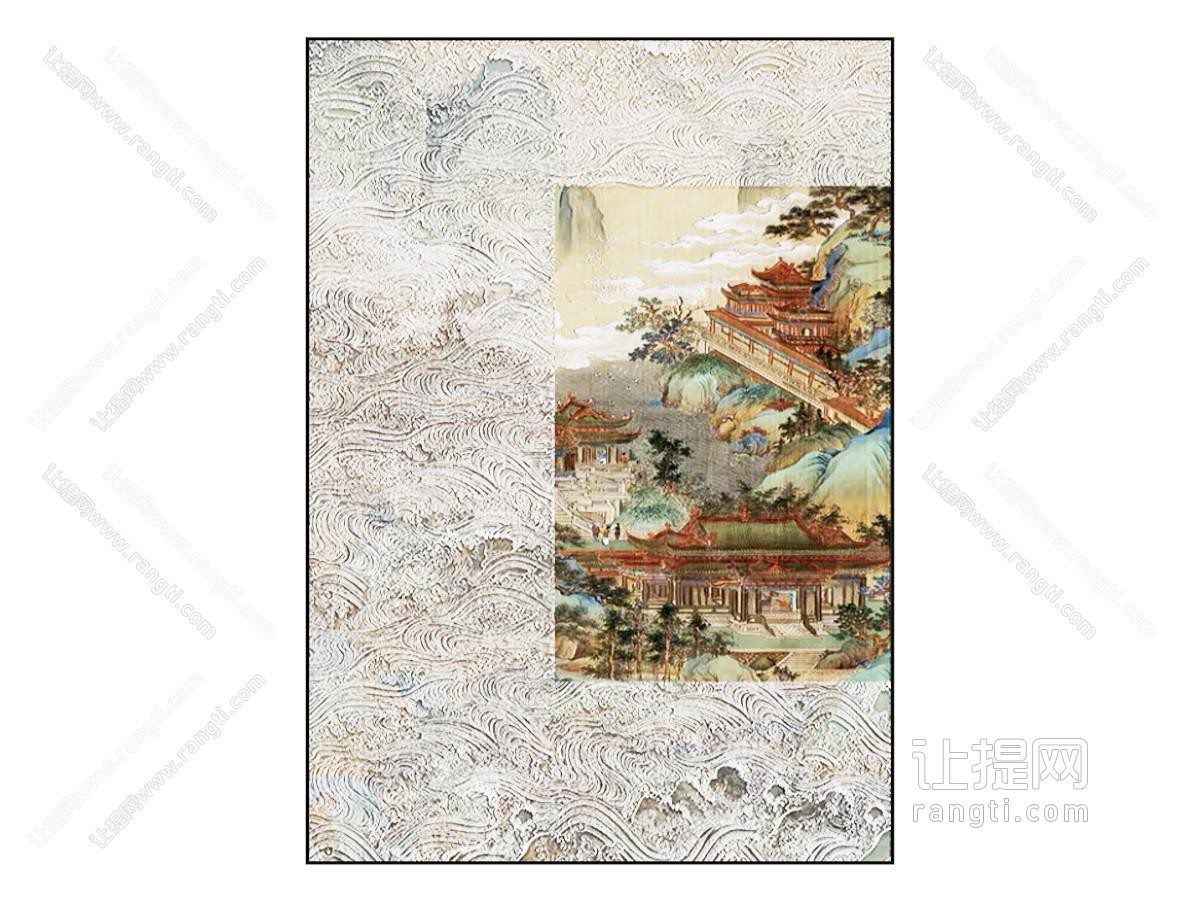 新中式中式挂画