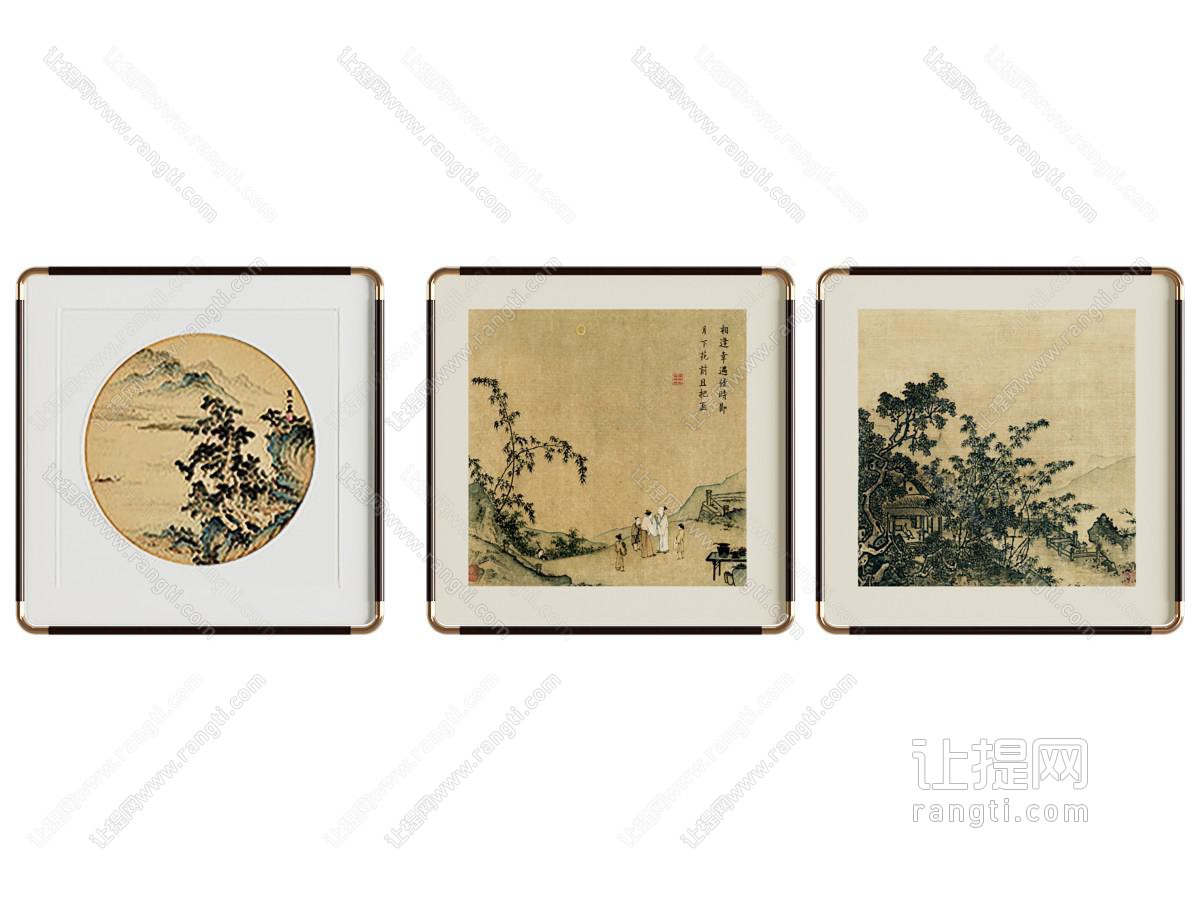 新中式挂画