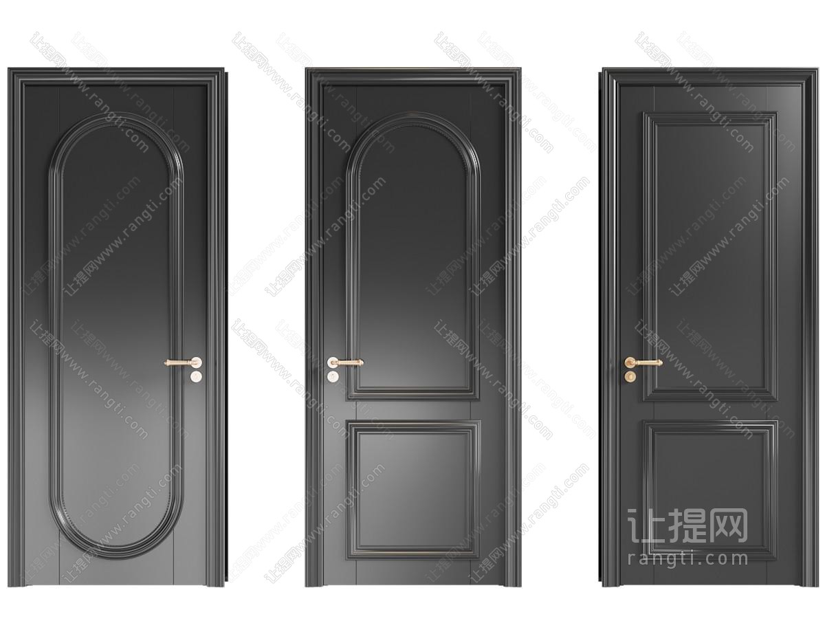 法式单开门