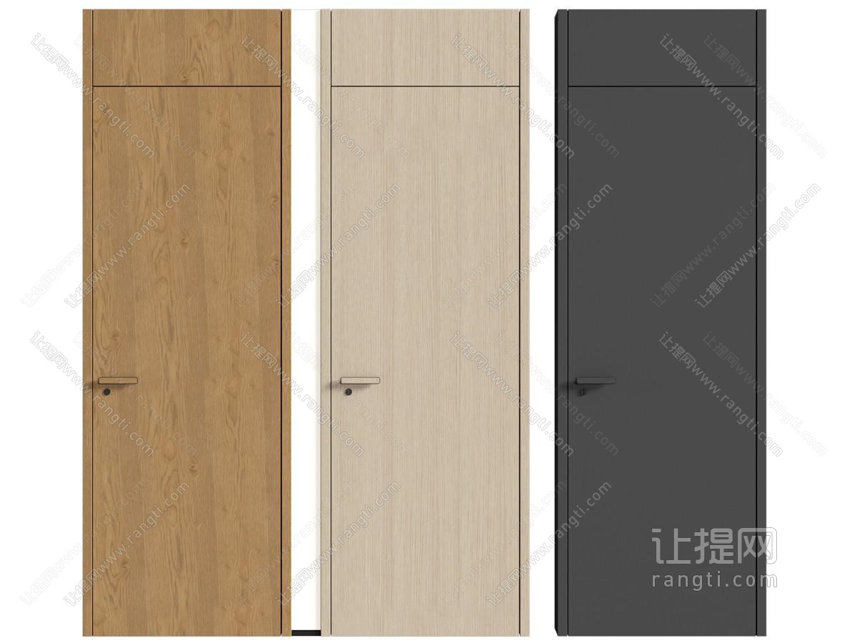 现代简约单开门 木单开门 木门 房门