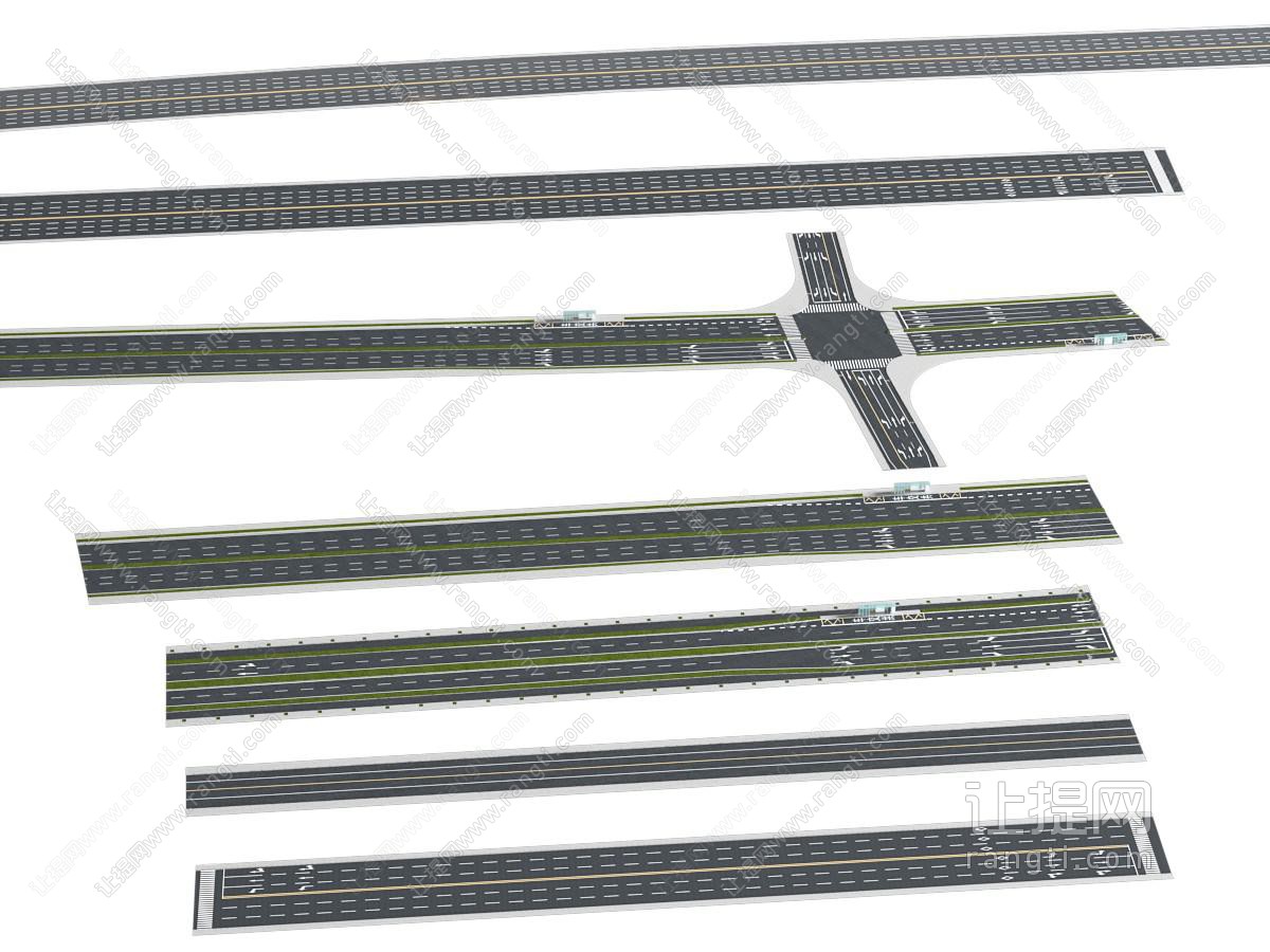 现代景观道路