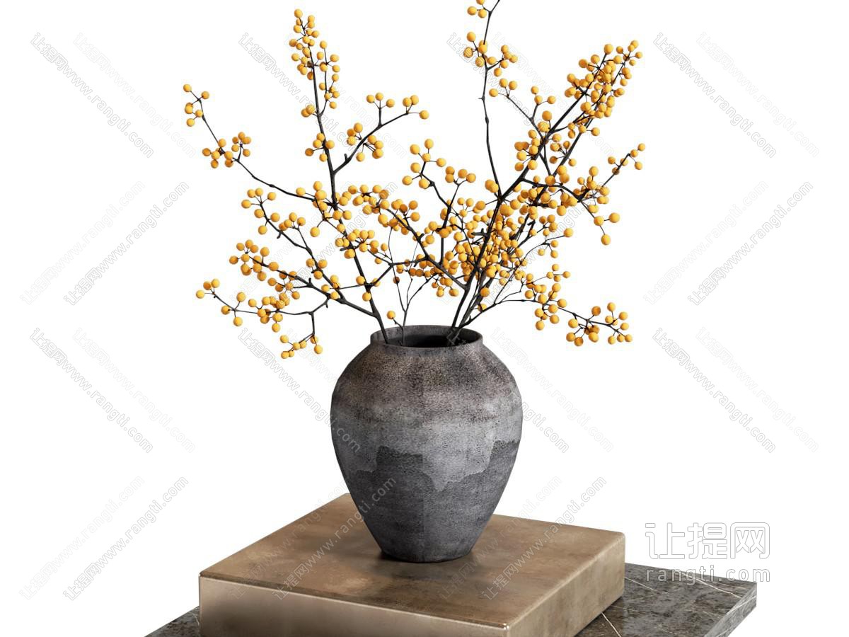 花瓶花艺 陶瓷器皿