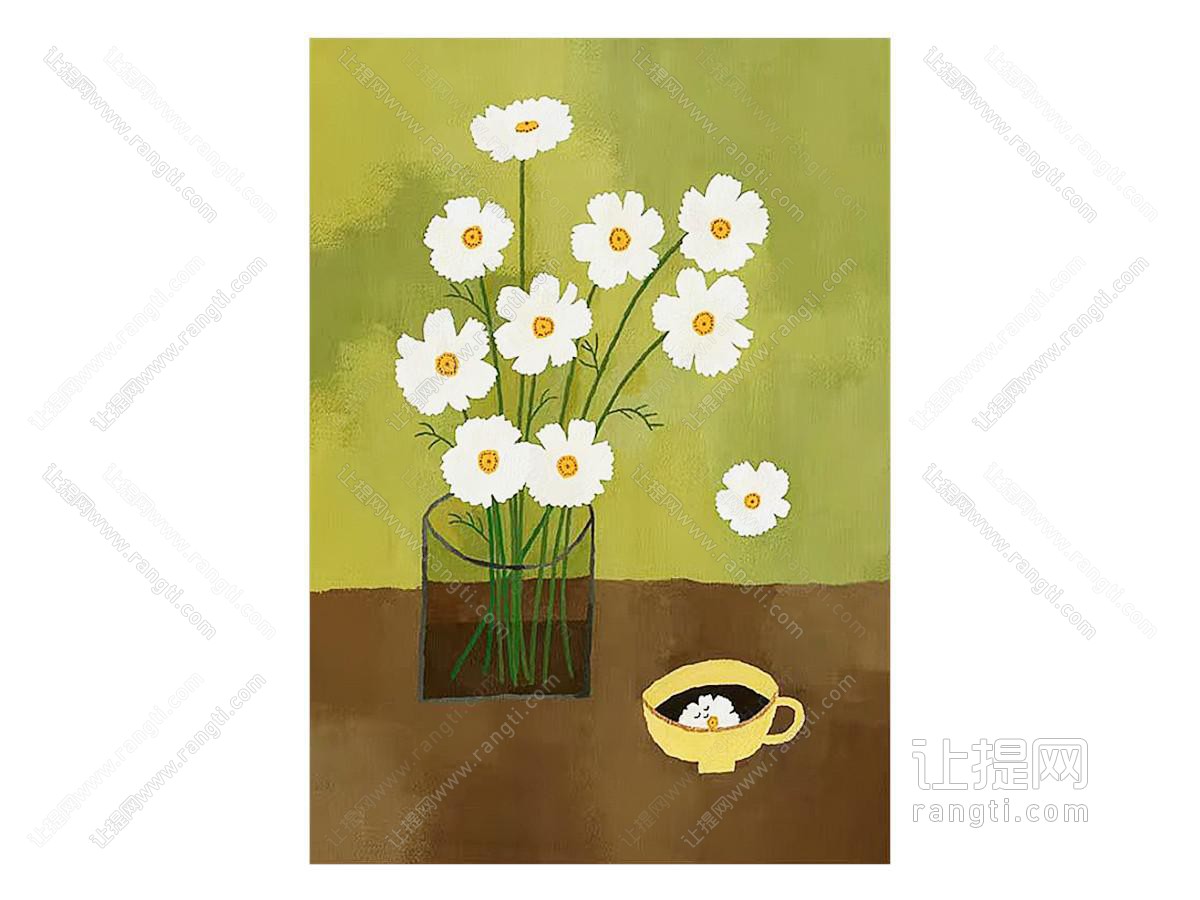 现代奶油挂画 儿童挂画