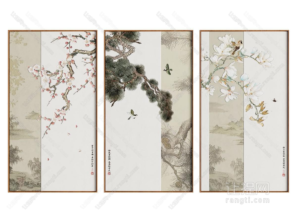新中式挂画