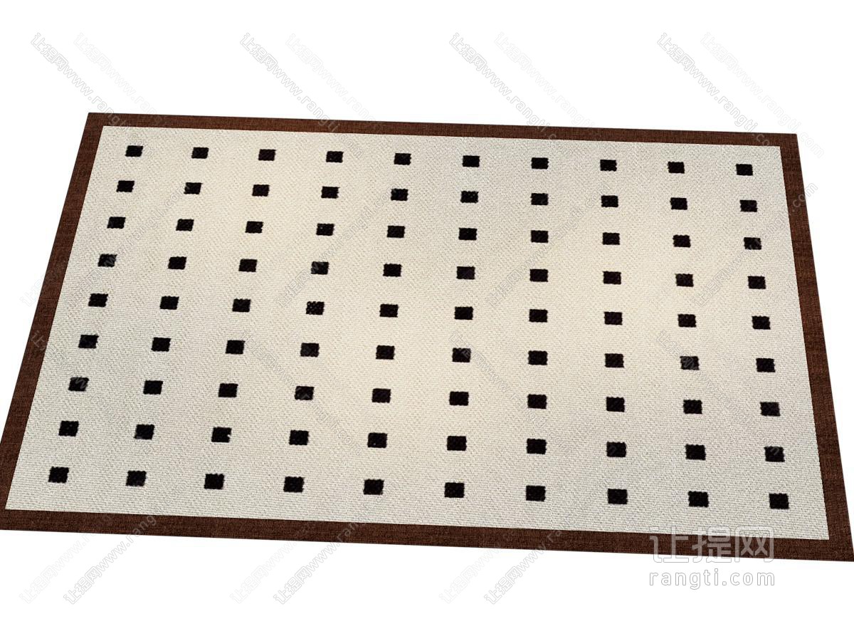 中古风地毯 方毯