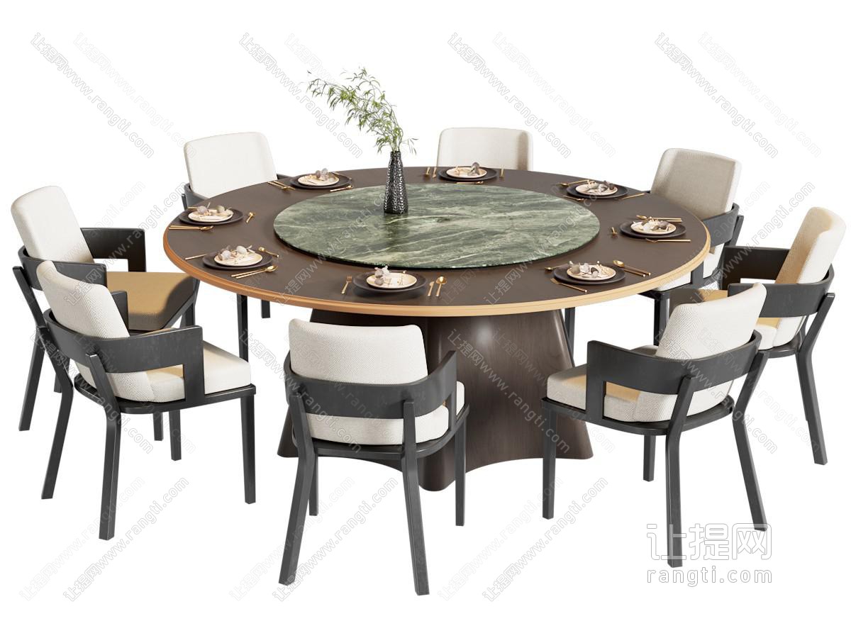 新中式餐桌椅