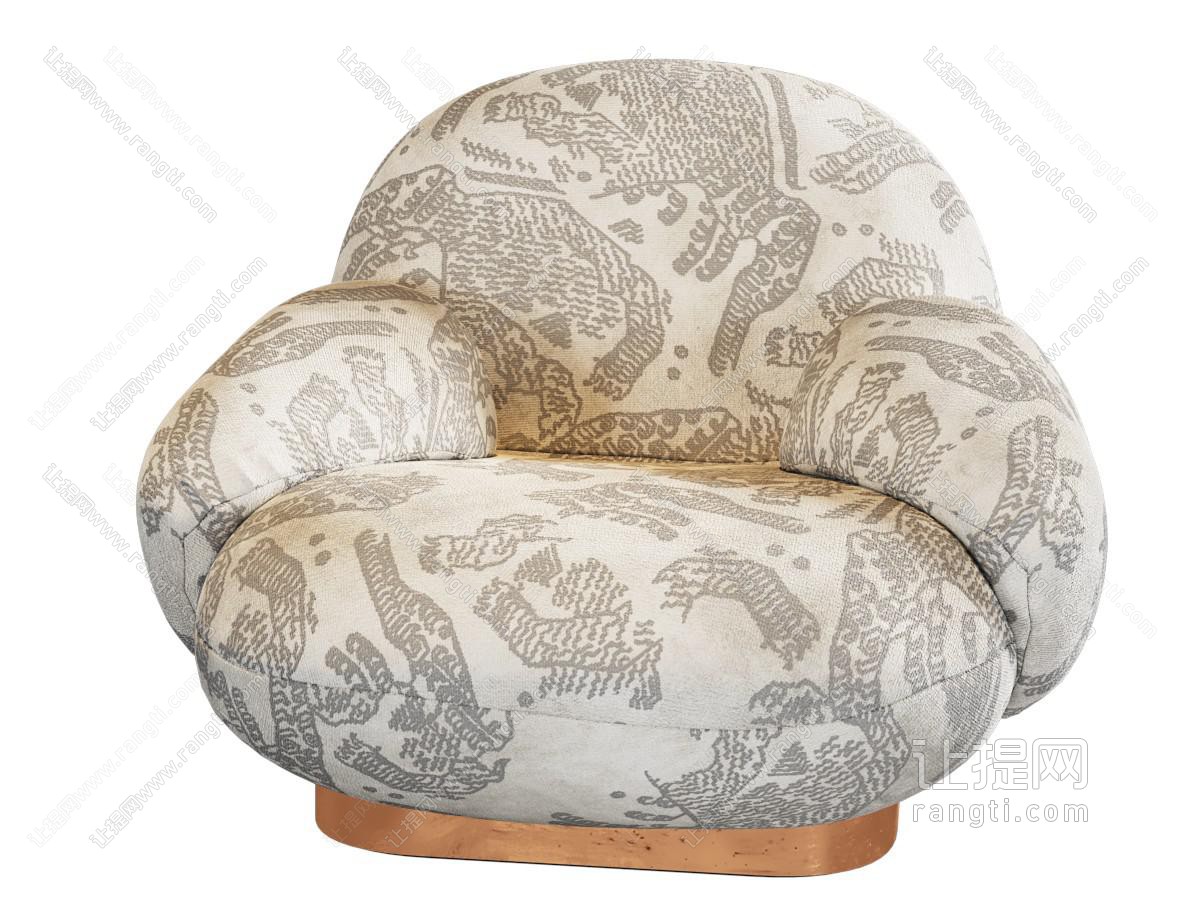 中古法式休闲椅