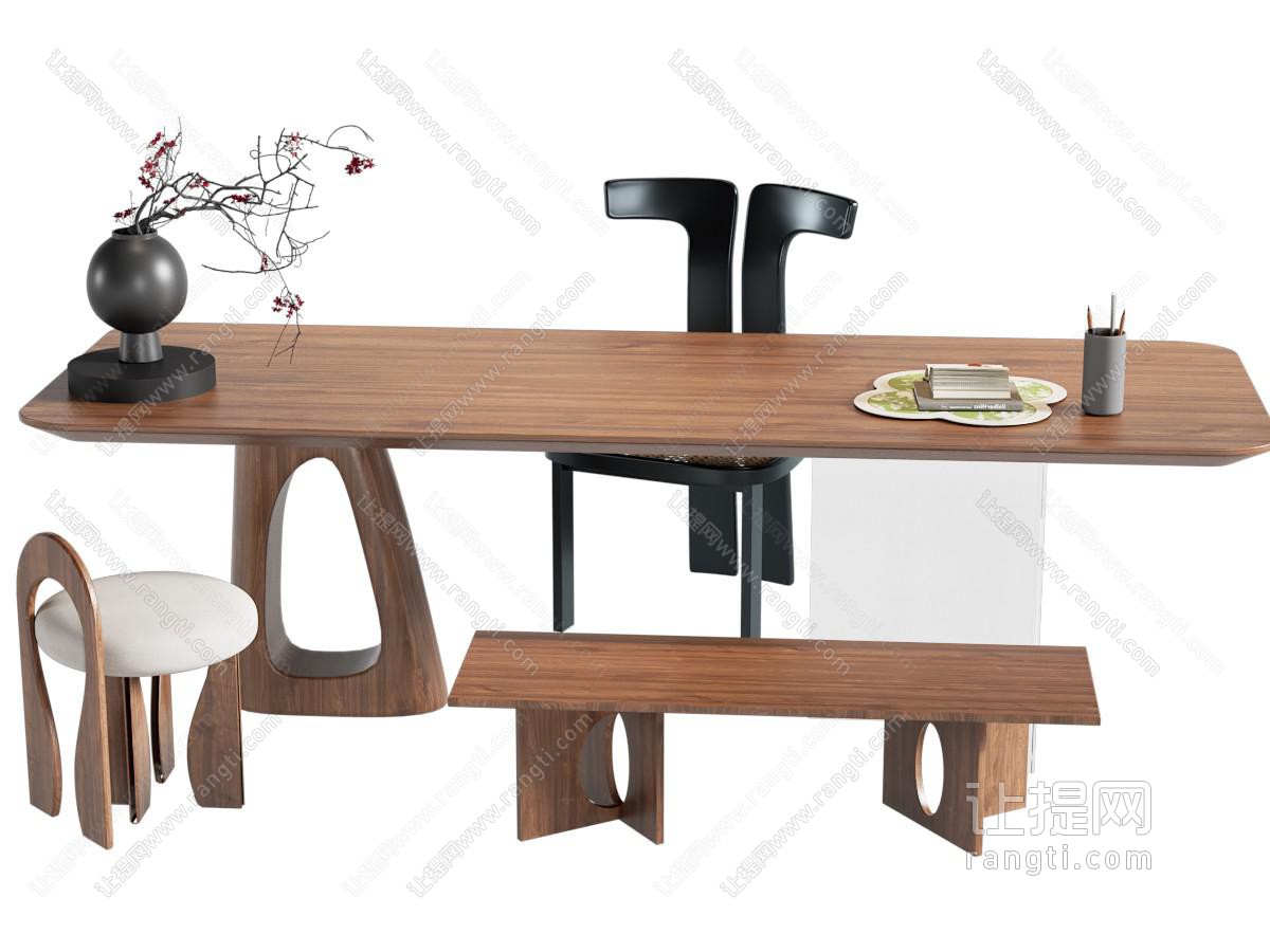 中古书桌椅