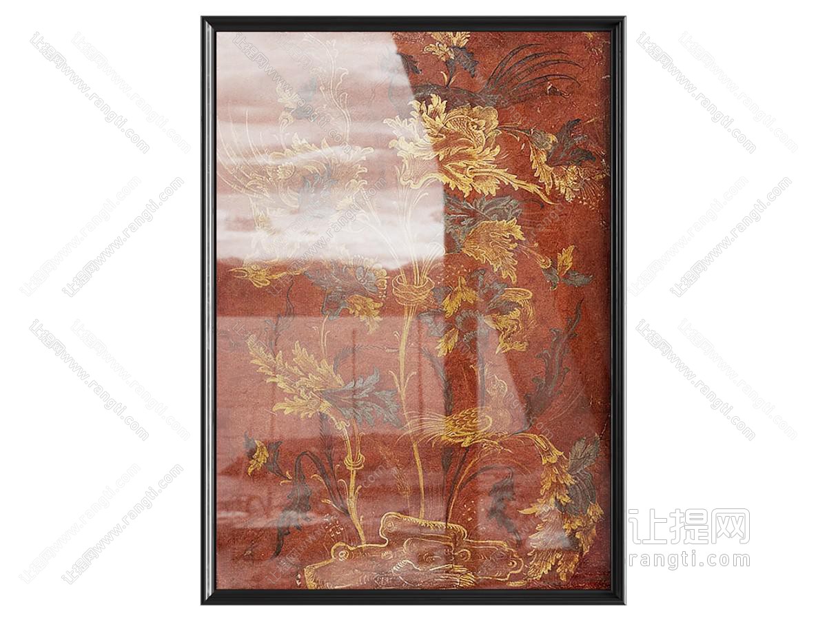 法式中古挂画