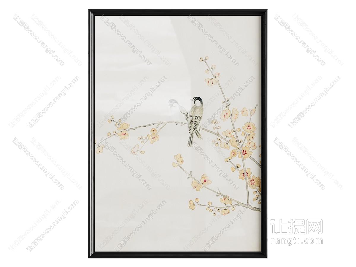 法式奶油复古挂画