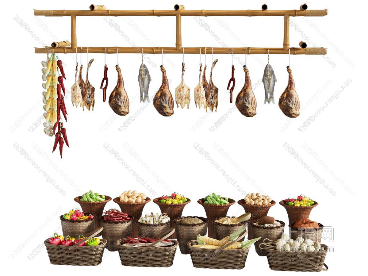 腊肉 蔬菜 农产品