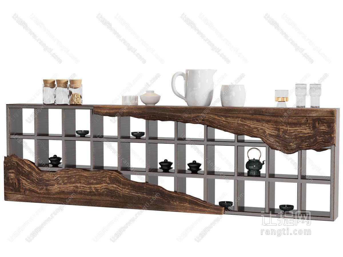 中古风茶柜