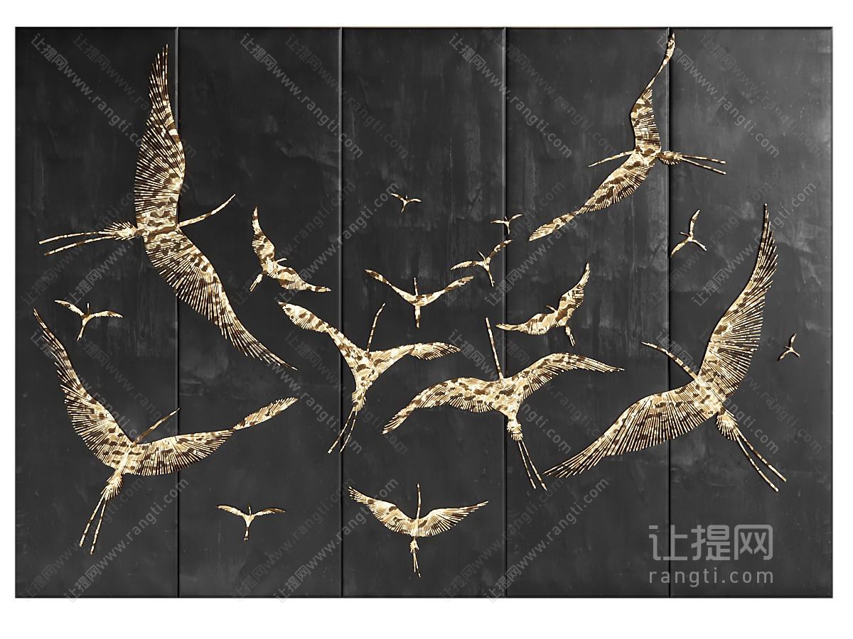 新中式墙饰挂件