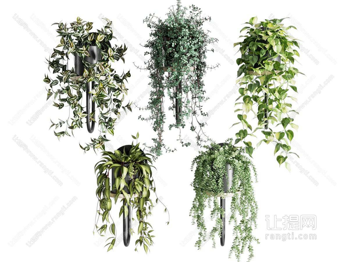 现代北欧花盆 花盆 吊篮