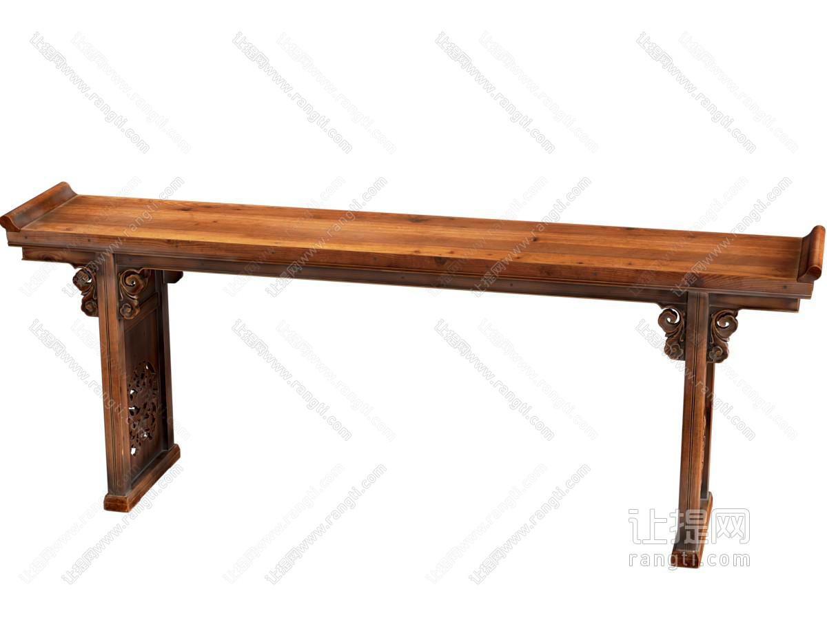 桌类家具 案几 端景台