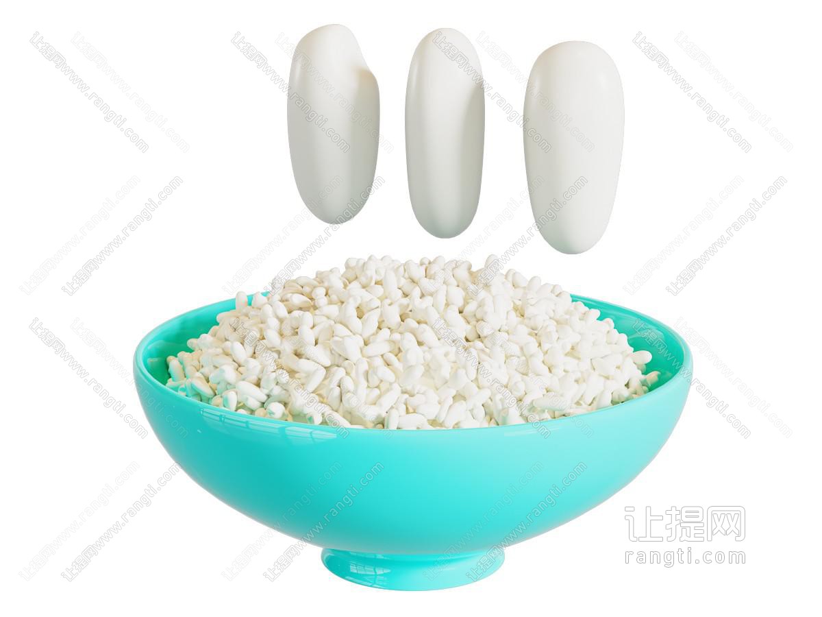 现代米饭 食物