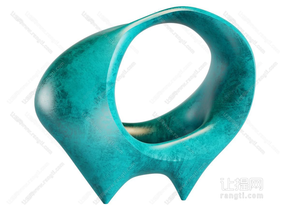 现代抽象雕塑摆件