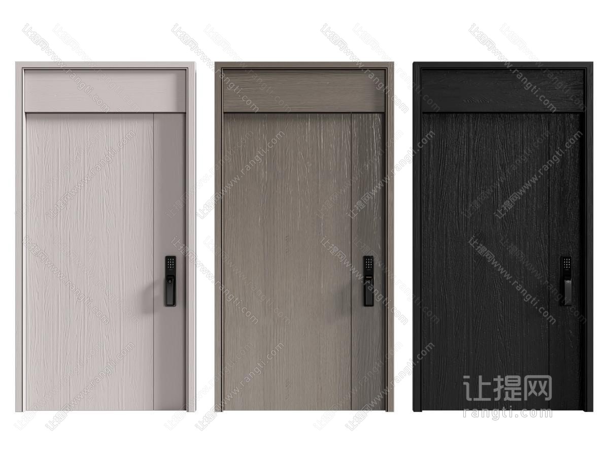 现代房门 入户门 密码锁防盗门
