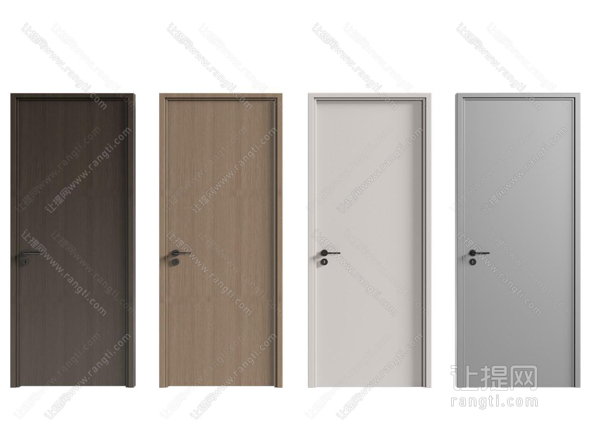 现代单开门 室内门