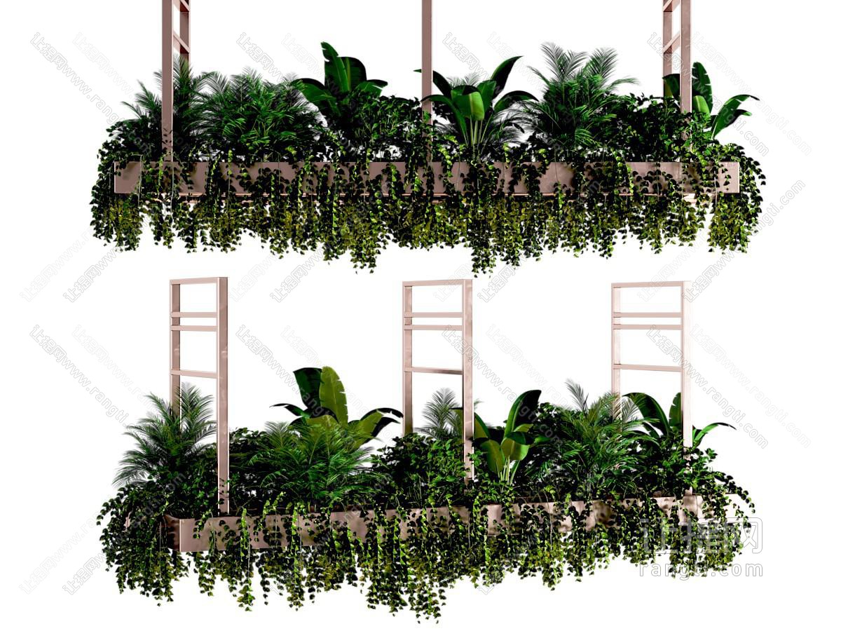 现代悬挂植物吊灯