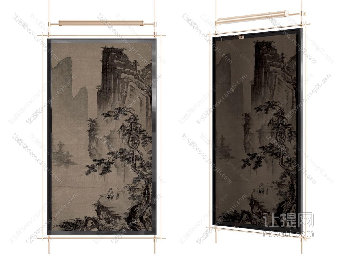 现代中古雕塑摆件