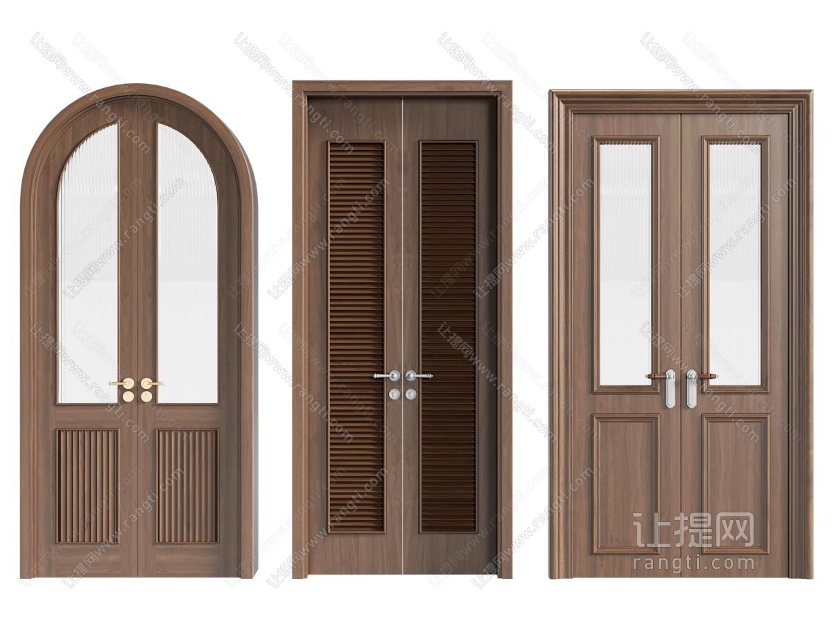 中古双开门卧室门