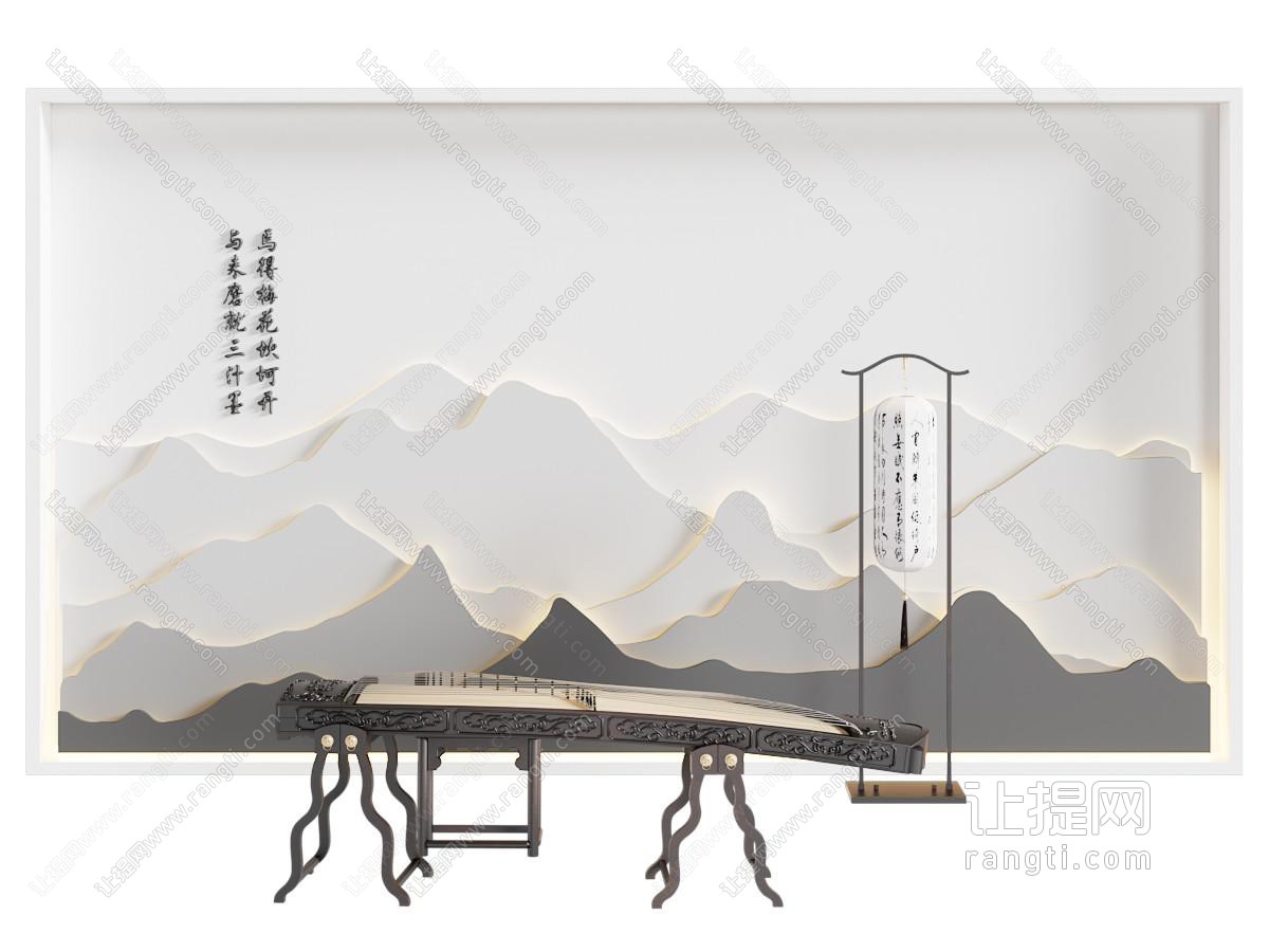 新中式古筝 乐器