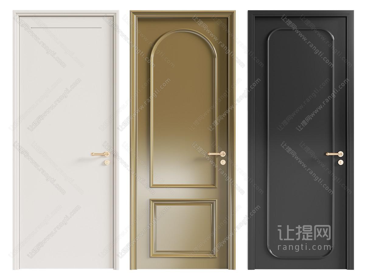 法式单开门