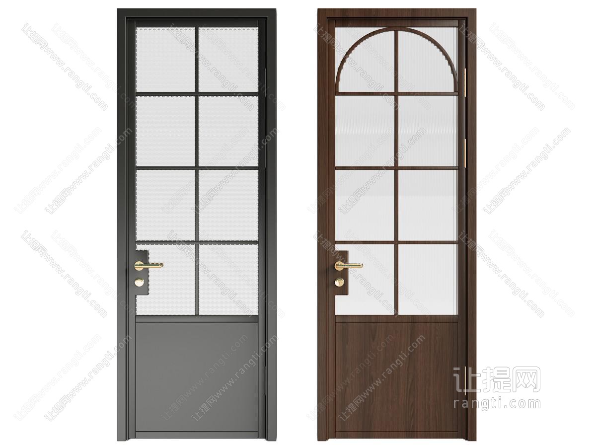 法式中古式单开门