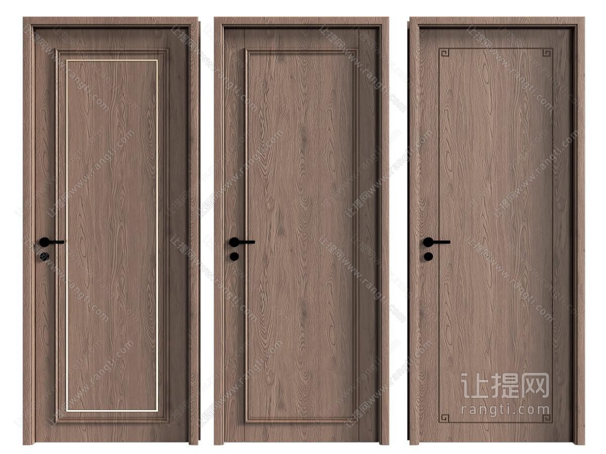 新中式单开门