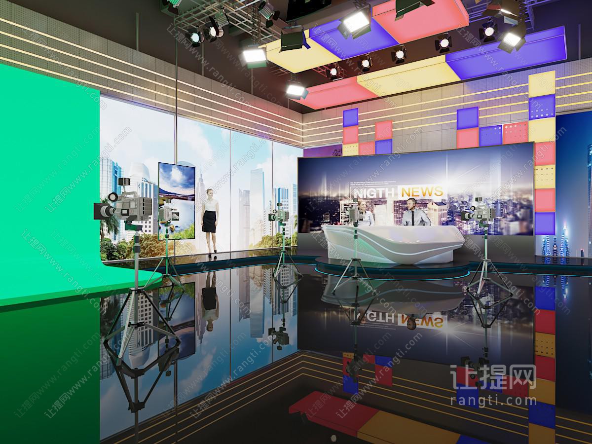 现代演播厅