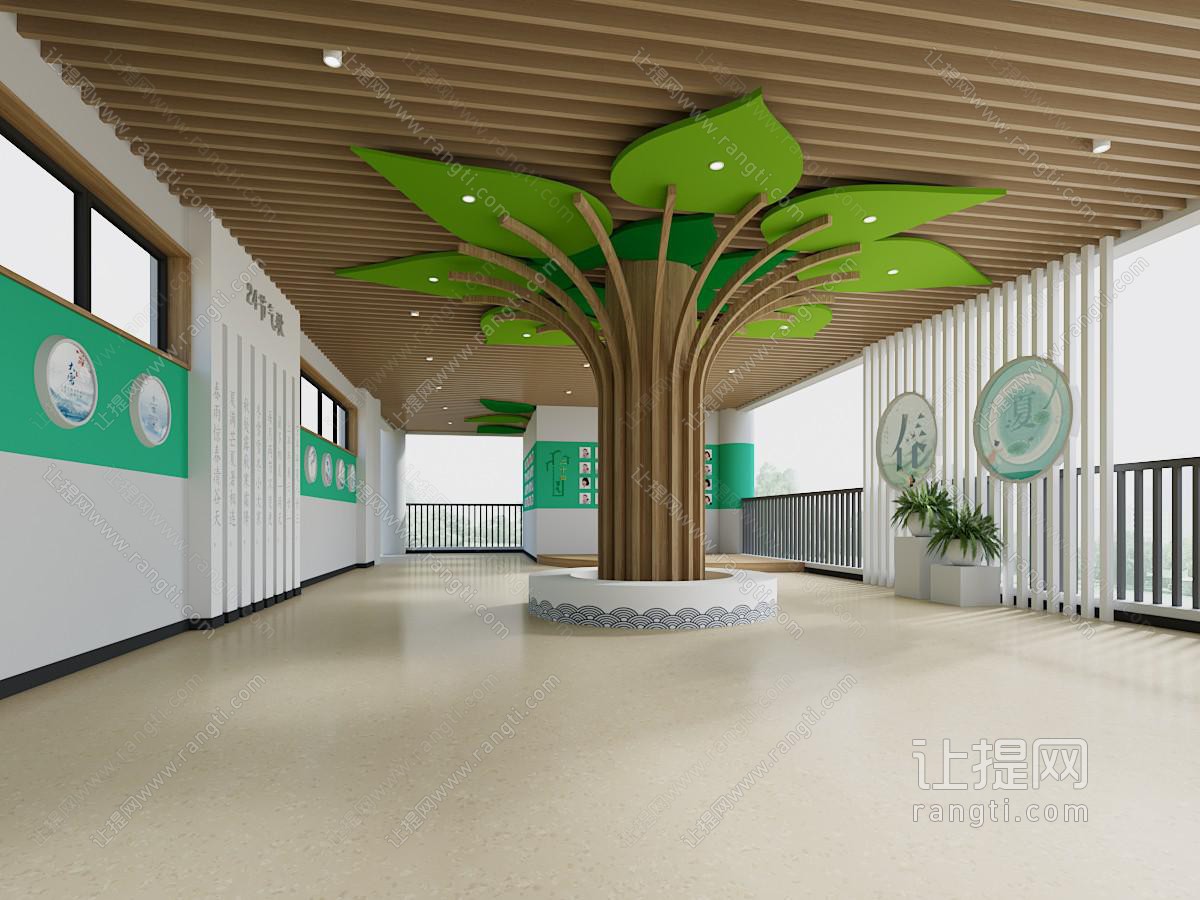 现代新中式学校