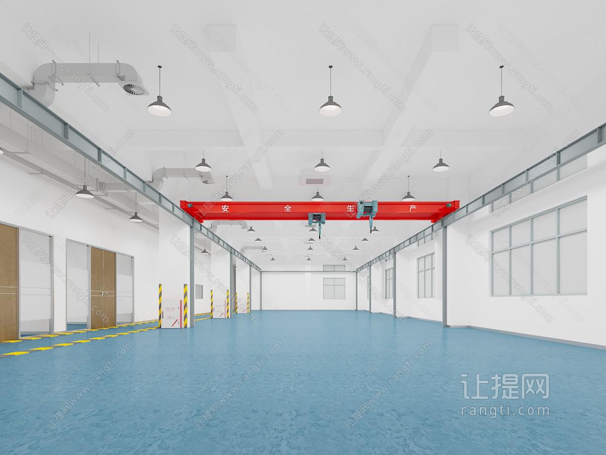 现代车间厂房