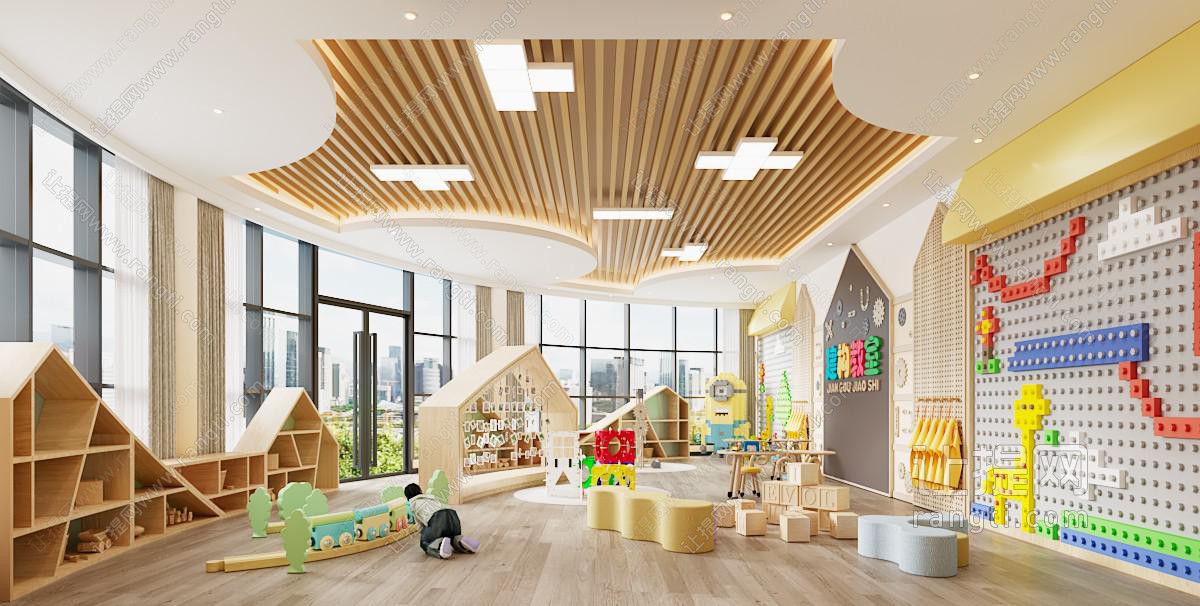 现代幼儿园手工活动教室