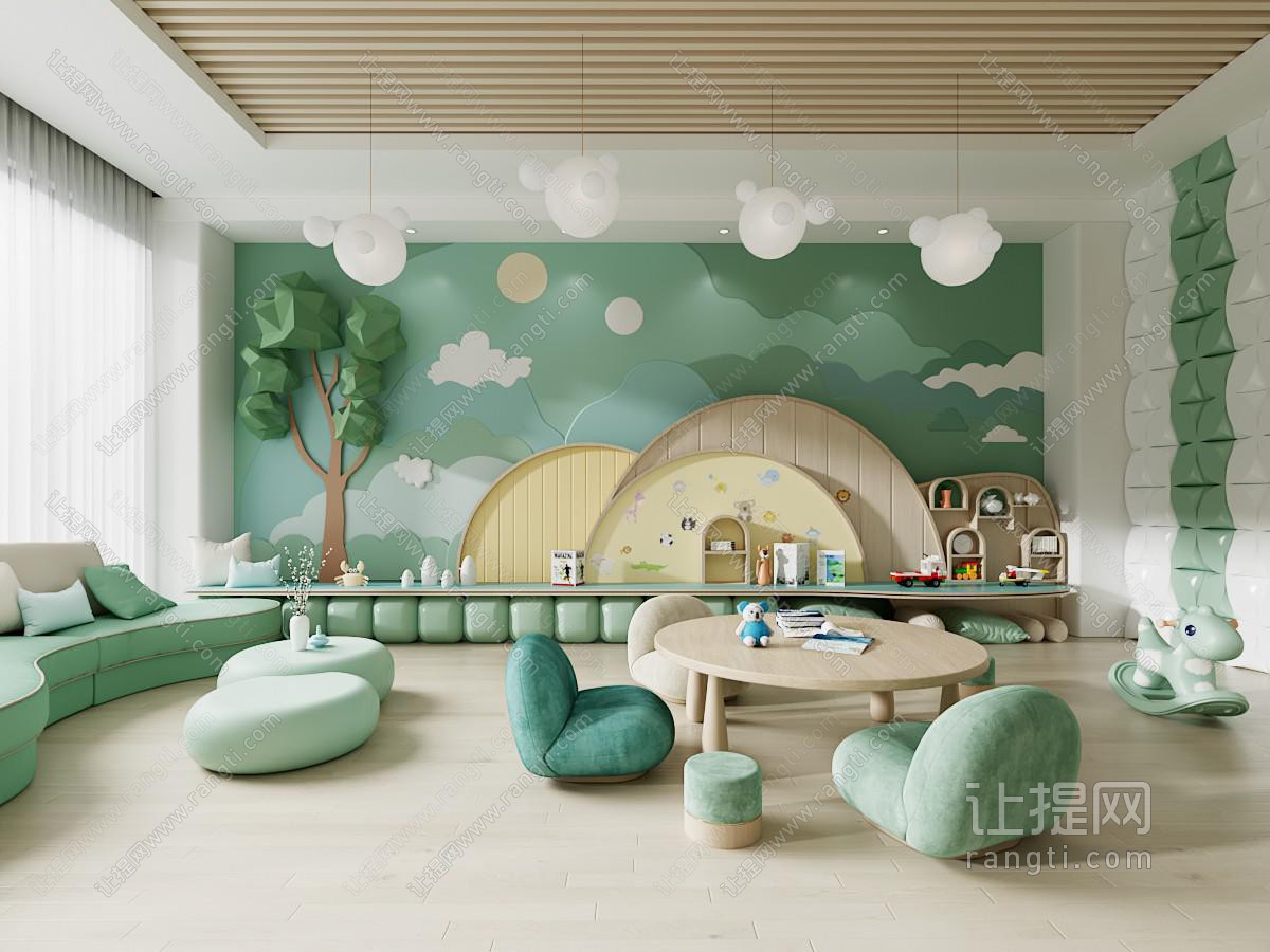 现代奶油幼儿园