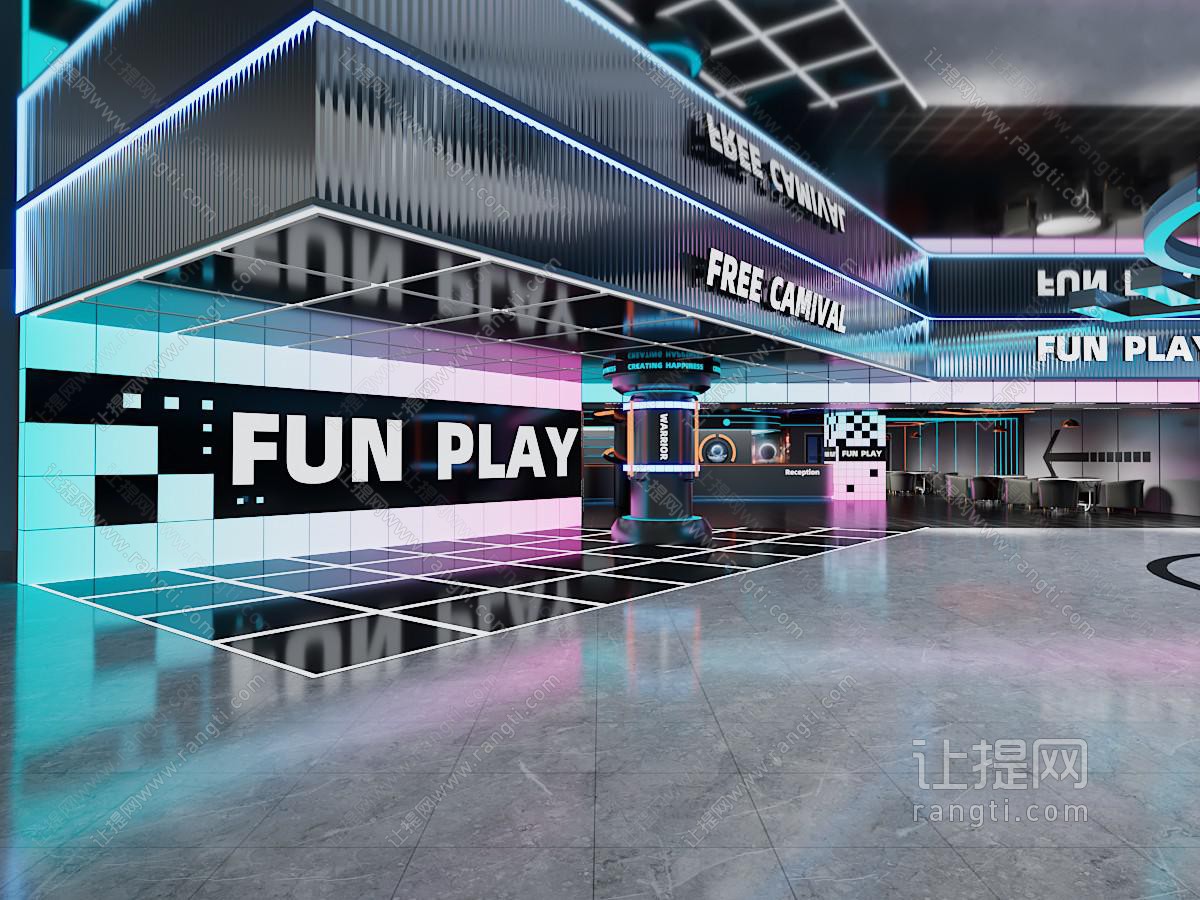 现代娱乐空间 门头设计