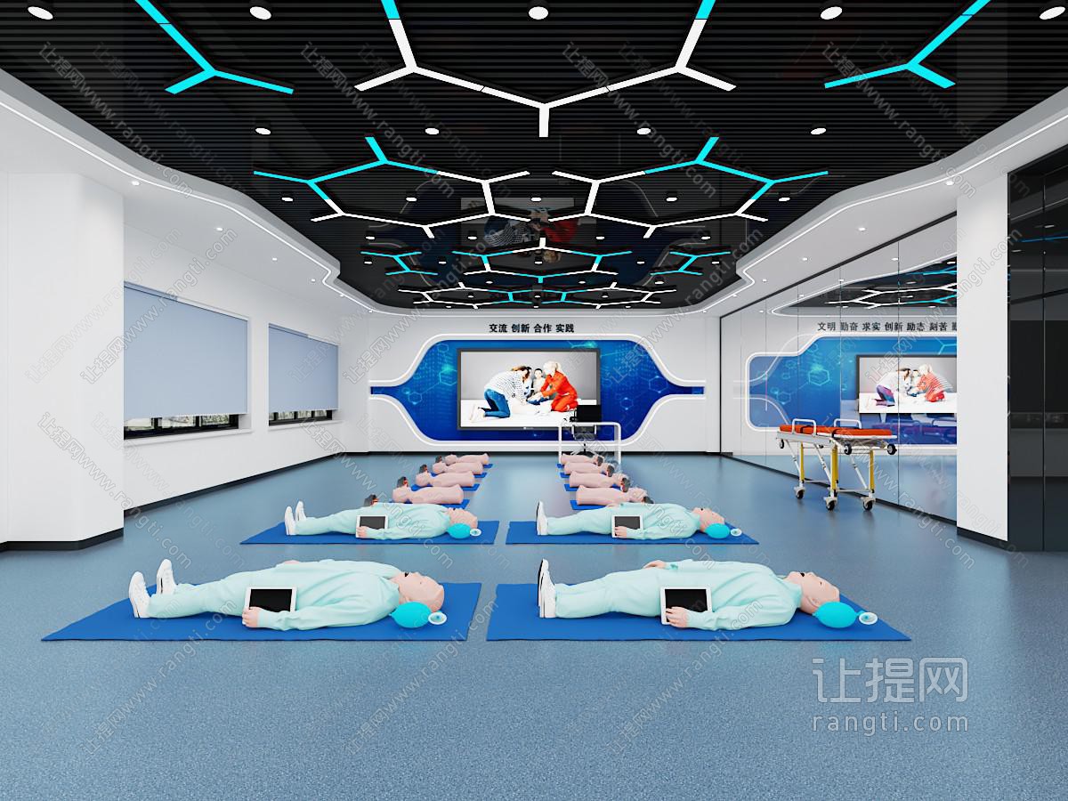 现代标准化心肺复苏（CPR）急救技能实训教室