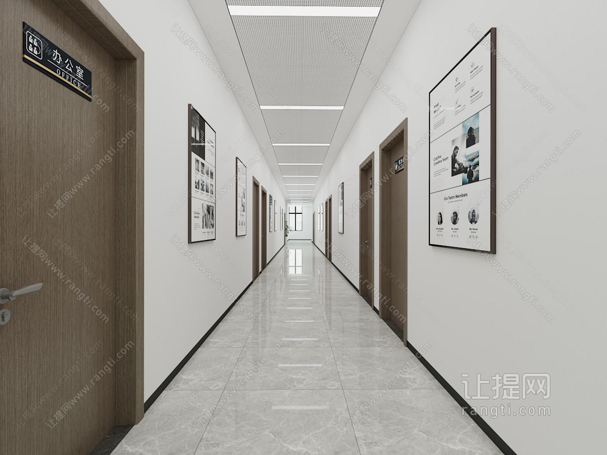 办公过道 走廊