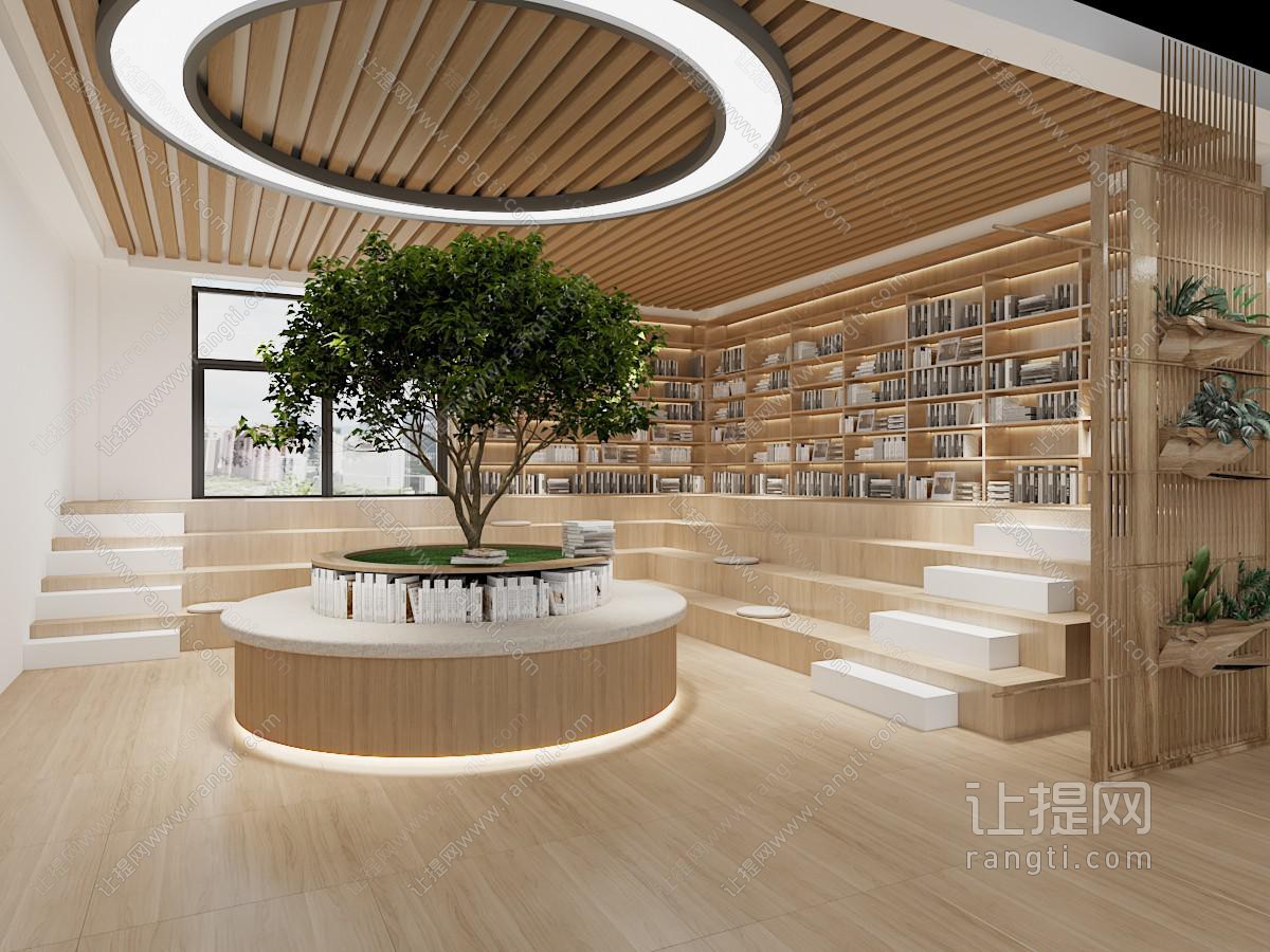 现代多功能阅览室