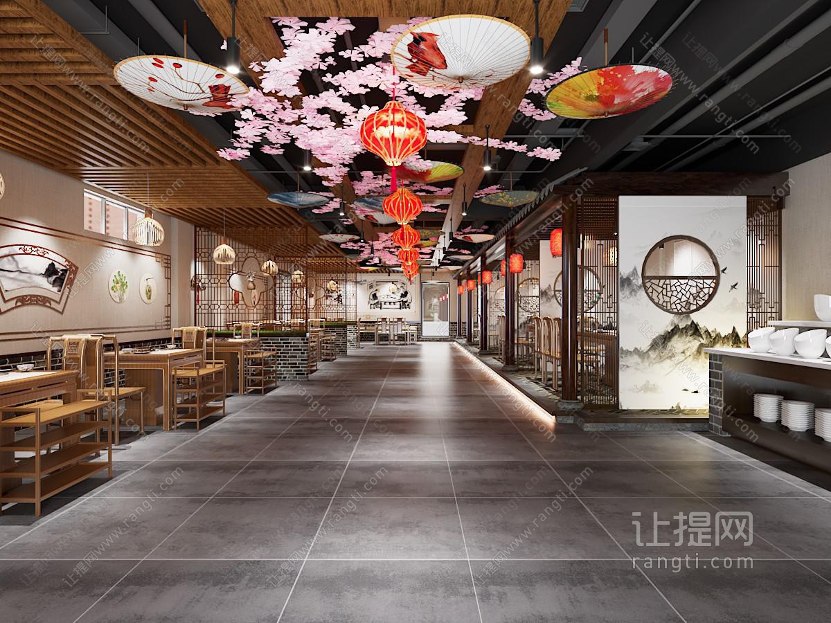 新中式火锅店
