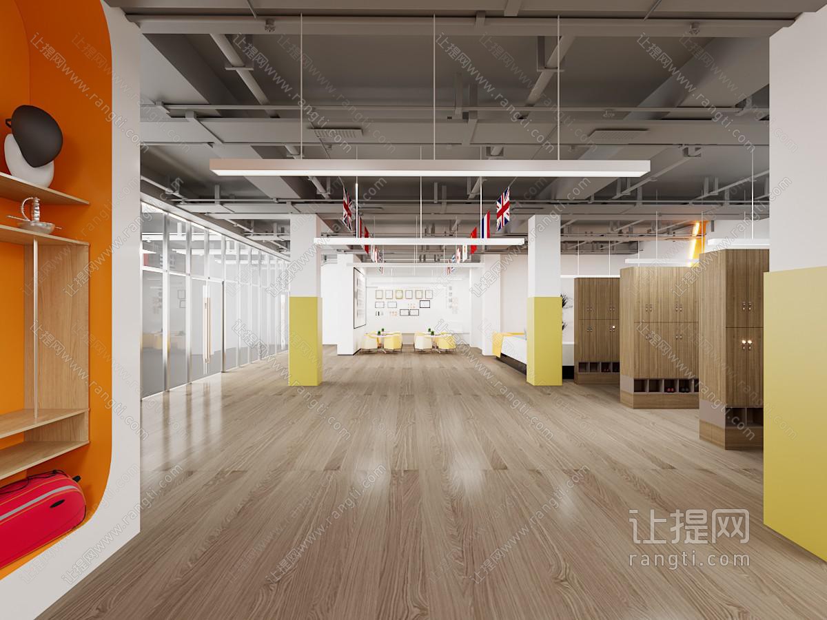 现代商业空间 击剑馆