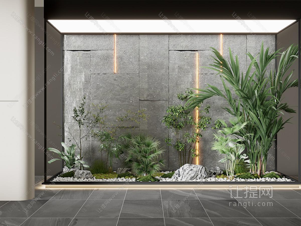 植物堆 室内景观园艺小品